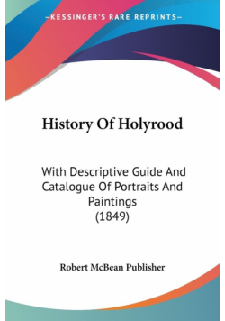 History Of Holyrood