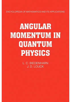 Angular Momentum in Quantum Physics