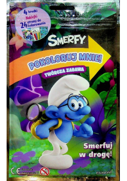 Pokoloruj mnie Smerfuj w drogę Smerfy Nowe