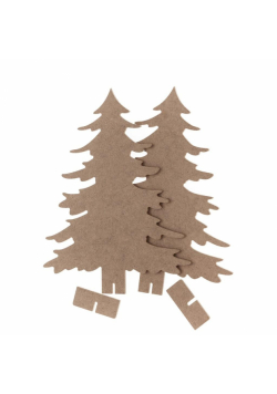 Baza MDF - choinki 20,5cm 2 szt