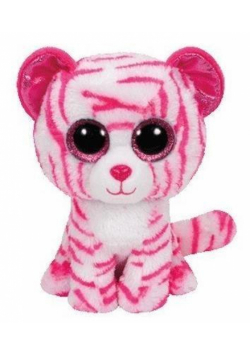 Beanie Boos Asia - Biało-różowy Tygrys 14,5cm