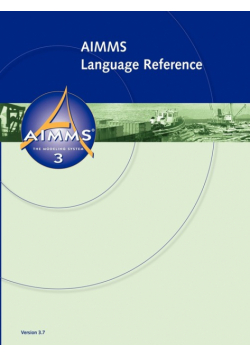 AIMMS - Language Reference