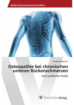 Osteopathie bei chronischen unteren Rückenschmerzen