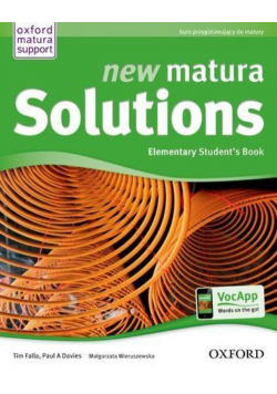 Matura Solutions N Elementary 2E SB PL OXFORD
