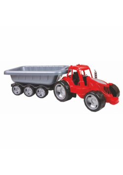Traktor z przyczepą XXL