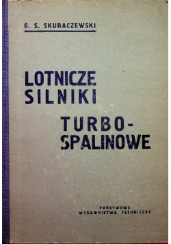 Lotnicze silniki turbospalinowe