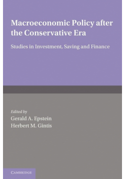 Macroeconomic Policy After the Conservative Era