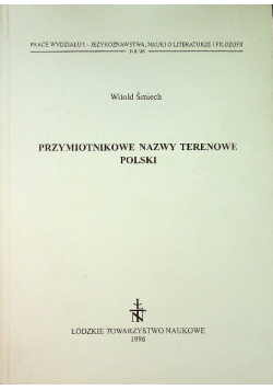 Przymiotnikowe nazwy terenowe Polski