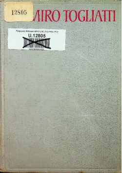 Palmiro Togliatti pisma wybrane
