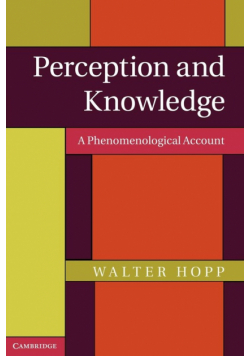 Perception and Knowledge