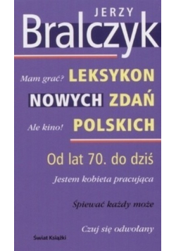 Leksykon nowych zdań polskich