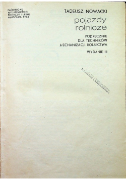 Pojazdy rolnicze