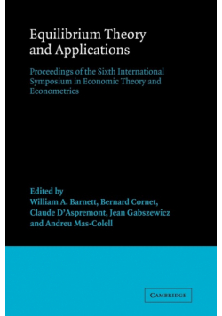 Equilibrium Theory and Applications