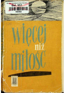Więcej niż miłość