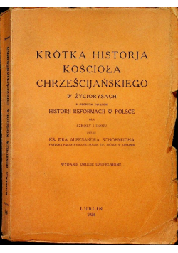 Która historja kościoła chrześcijańskiego 1936 r