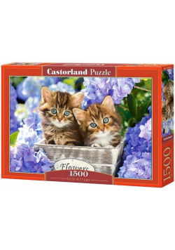 Puzzle 1500 Cute Kittens CASTOR