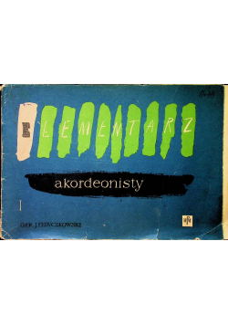 Elementarz akordeonisty 1