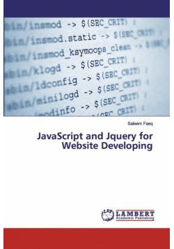 JavaScript and Jquery for Website Developing