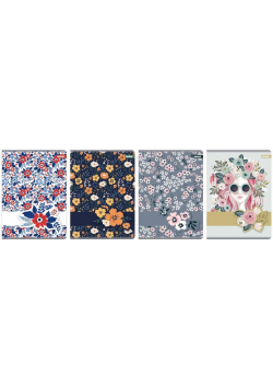 Zeszyt A5/80K linia Flower (5szt)