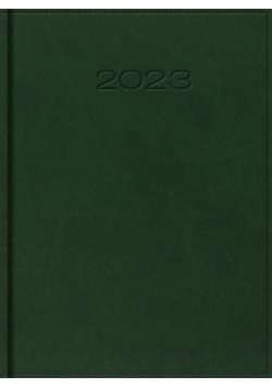 Kalendarz 2023 A5 dzienny vivella zielony
