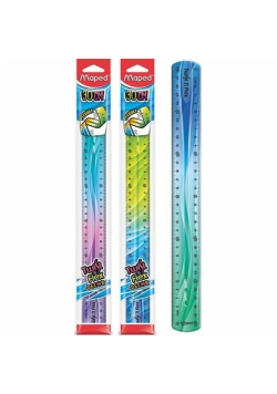 Linijka Twist'n Flex Decor niełamliwa 30cm MAPED