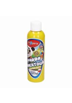 Farba plakatowa żółta 250ml