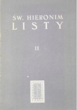 Św Hieronim Listy II