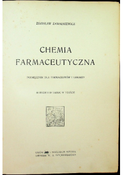 Chemia farmaceutyczna Zdzisław 1915 r.