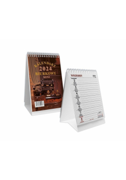 Kalendarz 2024 Biurkowy pionowy mini SB5