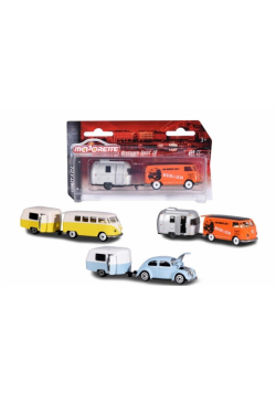 Majorette Vintage samochód z przyczepą 3 rodzaje