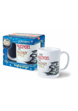 Kubek Premium Najlepszy Nauczyciel inspiruje