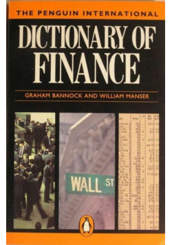 The Penguin International Dictionary of Finance