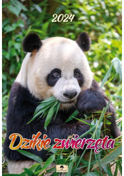 Kalendarz 2024 A3 ścienny Dzikie Zwierzęta