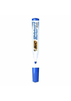 Marker Velleda Eco okrągły niebieski (12szt) BIC