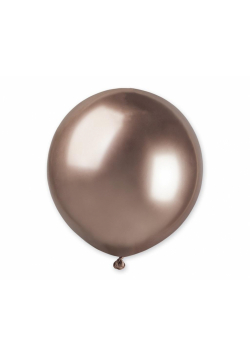 Balony chromowane różowo-złote 48cm 25szt