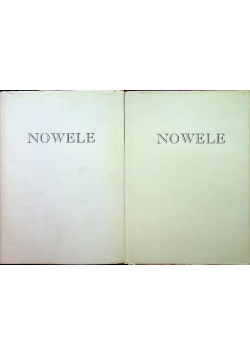 Sienkiewicz Nowele tom 1 i 2