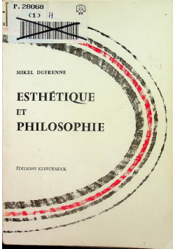 Esthetique et Philosophie