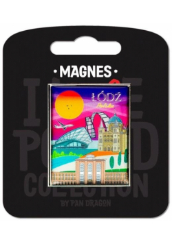Magnes I love Poland Łódź ILP-MAG-C-LOD-06