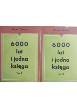 6000 lat i jedna księga Tom 1 i 2