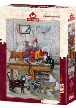 Puzzle 1500 Mój kolorowy świat