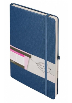 Notes A5 Kratka Rubi Niebieski ANTRA