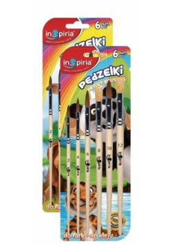 Pędzelki 6szt