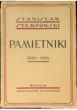 Pamiętniki 1870-1914