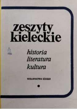 Zeszyty kieleckie Historia literatura kultura