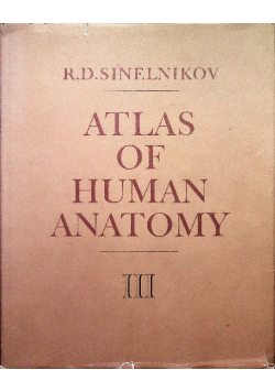 Atlas of human anatomy III
