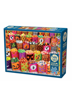 Puzzle 500 Halloweenowe smakołyki