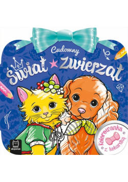 Kolorowanka z kokardką Cudowny świat zwierząt