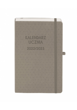 Kalendarz Ucznia 2022/2023 A5 TNS szary