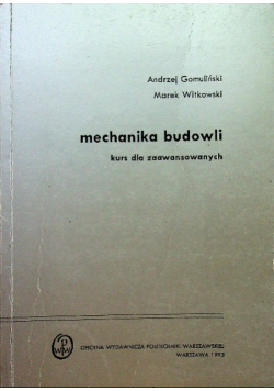 Mechanika budowli