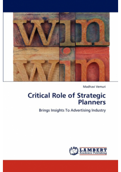 Critical Role of Strategic Planners